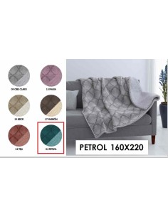 PLAID VISON SHERPA DUBAI 160X220 5475104