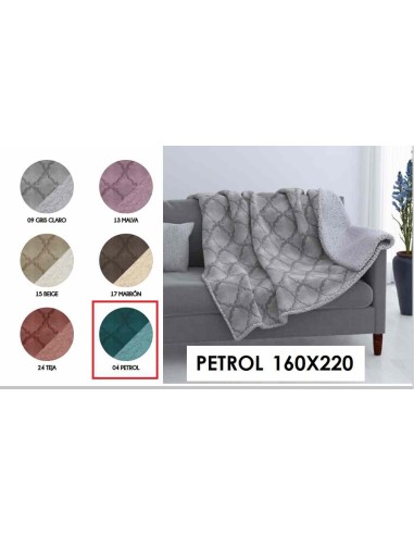 PLAID VISON SHERPA DUBAI 160X220 5475104