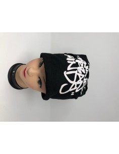 GORRO LETRAS TELA COLORES SURT