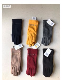 GUANTES MUJER LISO
