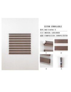 ESTOR DOBLE TEJIDO NOCHE Y DIA 120X180CM