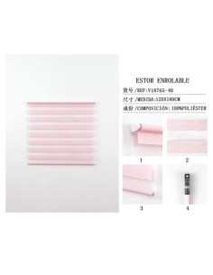 ESTOR DOBLE TEJIDO NOCHE Y DIA 120X180CM