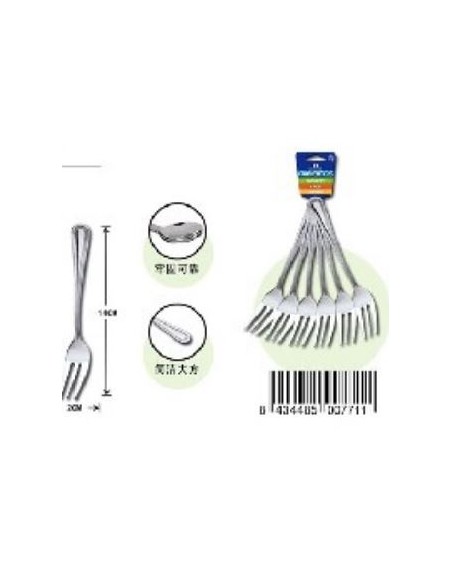 TENEDOR 6UND DE POSTRE