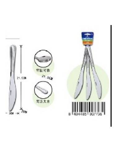 CUCHILLO 53G 3PCS