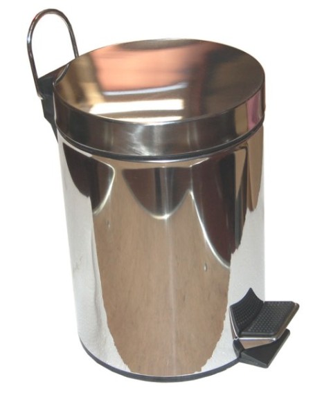 PAPELERA INOX 3 LTS SAMSAL