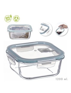 FIAMBRERA 1.2L BOROSILICATO CUADRADA