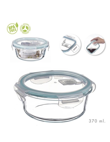 FIAMBRERAS 370ML BOROSILICATO REDONDAS