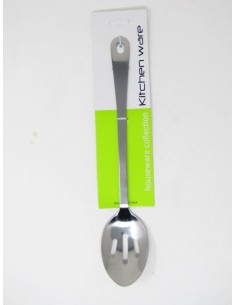 CUCHARA 34CM PERFORADA COCINA SAMSAL
