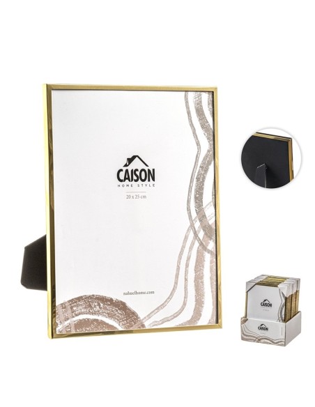 PORTAFOTO METAL PERLA 20 X 25 cm