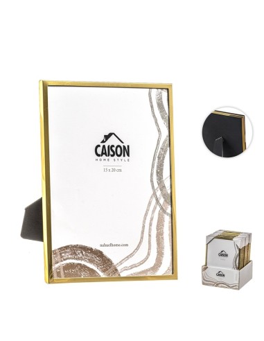 PORTAFOTO METAL PERLA 15 X 20 cm