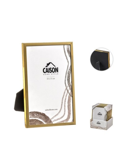 PORTAFOTO METAL PERLA 10 X 15 cm