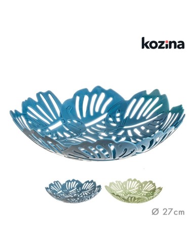 PLATO FRUTA PLASTICO  27 cm SURT/2