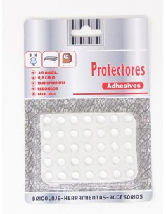 PROTECTOR 35UND 8MM TRANSPARENTE ADHESIVO