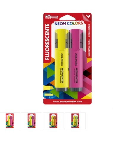 FLUORESCENTE ROTULADORES 2 UDS