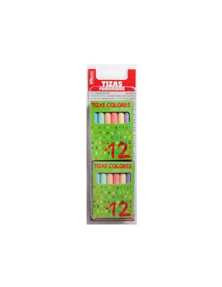 TIZAS COLORES 2UDS