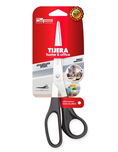 TIJERA 21CM OFICINA BLISTER