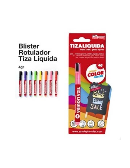 B/ROTULADOR TIZA LIQUIDA 4 GRS.