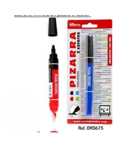 ROTULADOR PIZARRA DOBLE PUNTA