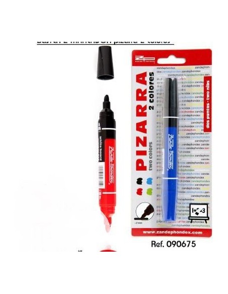 ROTULADOR PIZARRA DOBLE PUNTA