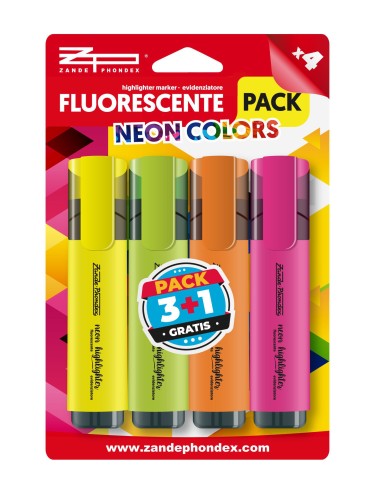 FLUORESCENTES COLORES 4UND