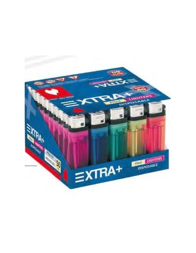 MECHERO 50UND PIEDRA TRANSPARENTE SURT