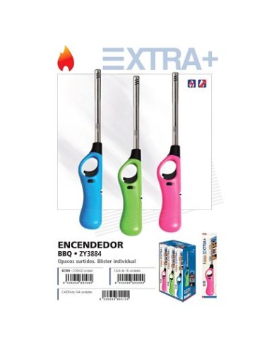 MECHERO BBQ ZY3884 MAXI BLISTER