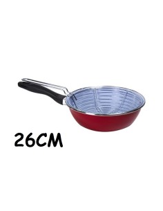 SARTEN 26CM FREIDORA CON CESTA BASIC