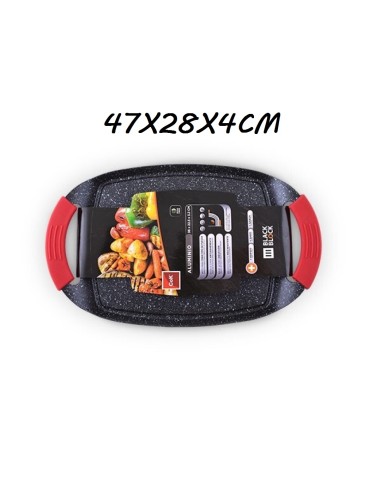 PLANCHA  47X28X4CM  INDUCCION BLACKBLOCK