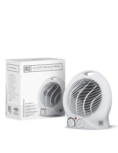 CALEFACTOR  2000W 24X28CM REDONDO BLANCO GB1K8