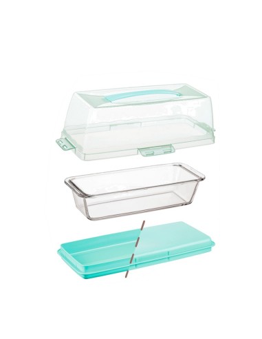 PORTA BIZCOCHO RECTANGULAR 37X18X14 CM CT24