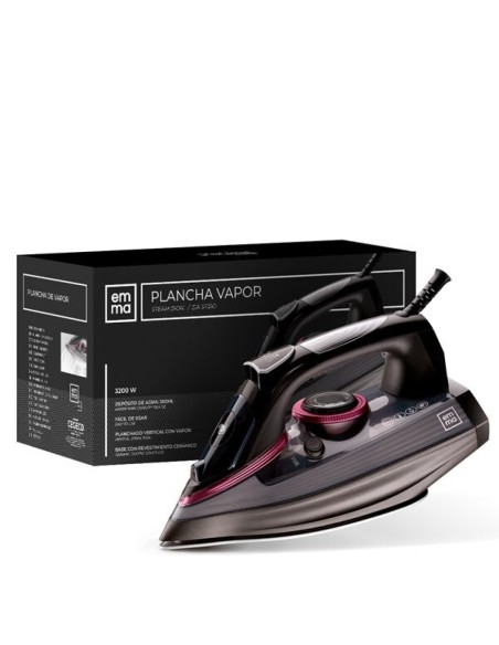 PLANCHA VAPOR ROJA 3200W GB1K8