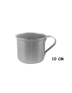 TAZA 10CM 0.75L ALUMINIO