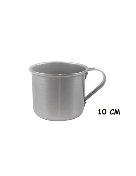 TAZA 10CM 0.75L ALUMINIO
