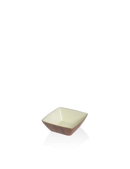 BOL CUADRADO 10X10CM SNACK BLANCO PS  CT