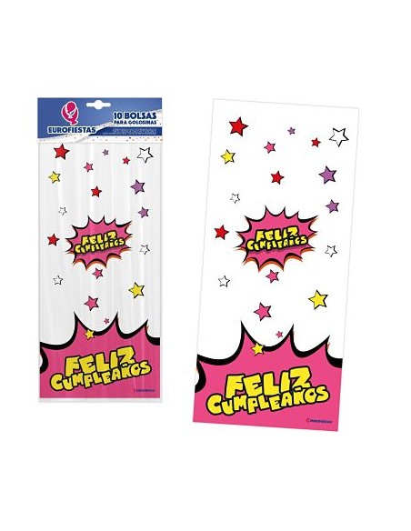 BOLSA CHUCHES RECTG 29X13 CUMPLE PQ12