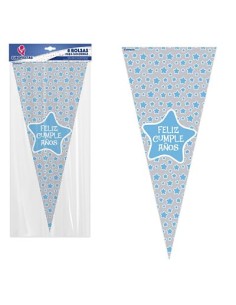 BOLSA CHUCHES TRIANG 40X17.5 CUMPLE PQ12