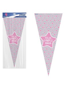 BOLSA CHUCHES TRIANG 40X17.5 CUMPLE PQ12
