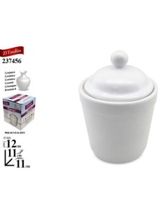 BOTE 12X11X11CM CERAMICA TAPA