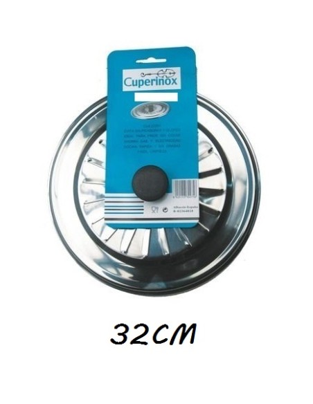 TAPA 32CMS MULTIUSOS INOX