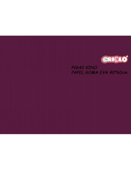 GOMA EVA VINO 40X60CM