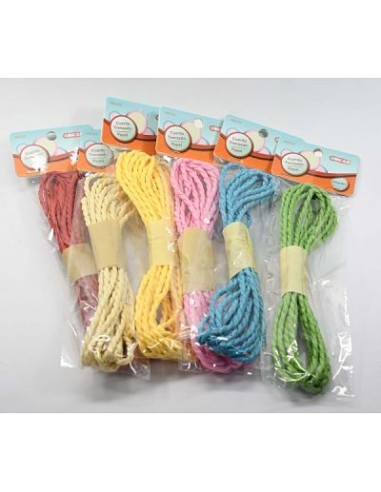 CUERDA TRENZADA DE PAPEL 05X4 M