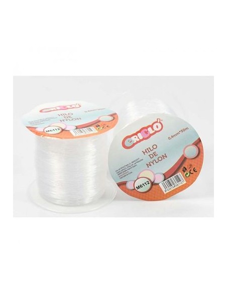 HILO DE NYLON 0.4MMX50M
