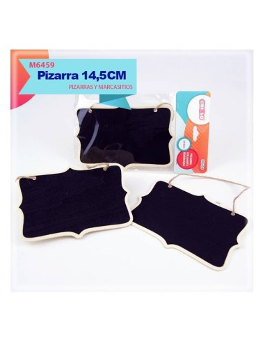 PIZARRA TROQUELADA PARA COLGAR 14.5CM