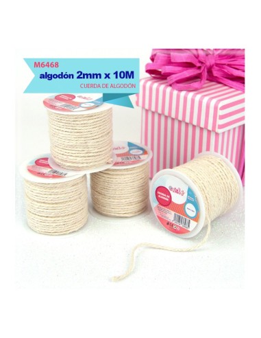 CUERDA DE ALGODON 2MMX10M
