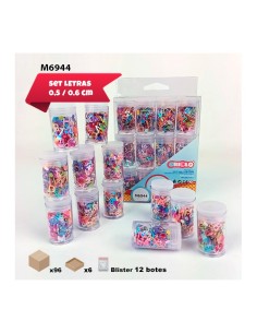 SET MINI LETRAS TROQUELADAS DIY