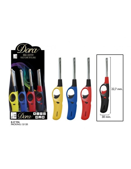 MECHERO BBQ LIGHTER EN DISPLAY SOLID