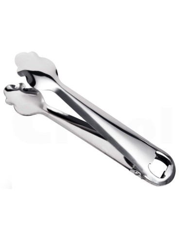 PINZA HIELO INOX 18CM