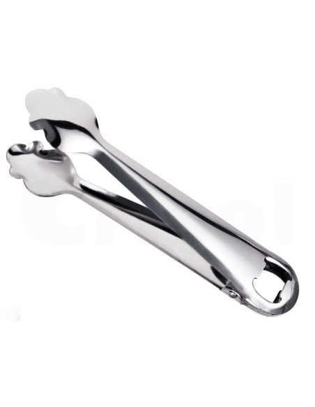PINZA HIELO INOX 18CM