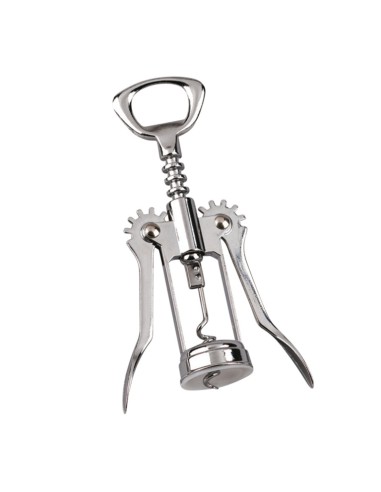 ABRIDOR SACACORCHOS METALICO 2 BRAZOS