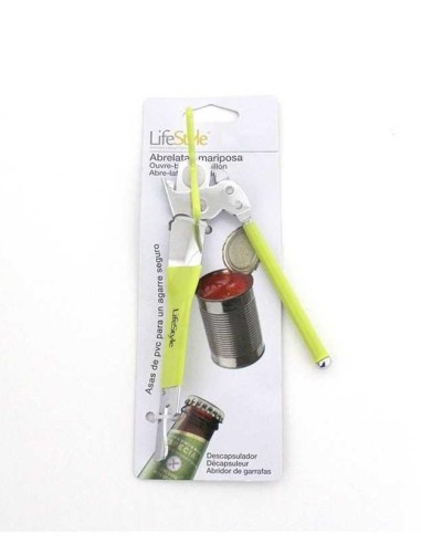 ABRELATAS TENAZA MANGO FORRADO SILICONA